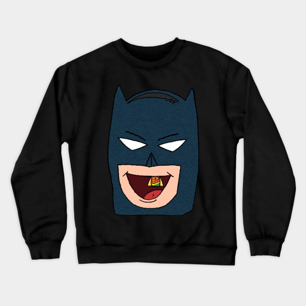 Bat Tooth and Flossin Crewneck Sweatshirt by adorkabledustinwood